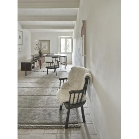 Tapis en laine Steppe Mouton Gris Tapis en laine Steppe Mouton Gris