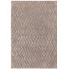 Tapis shaggy haut de gamme en polyester Cordoba greige
