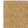 Tapis moderne uni tissé main en viscose Salta caramel