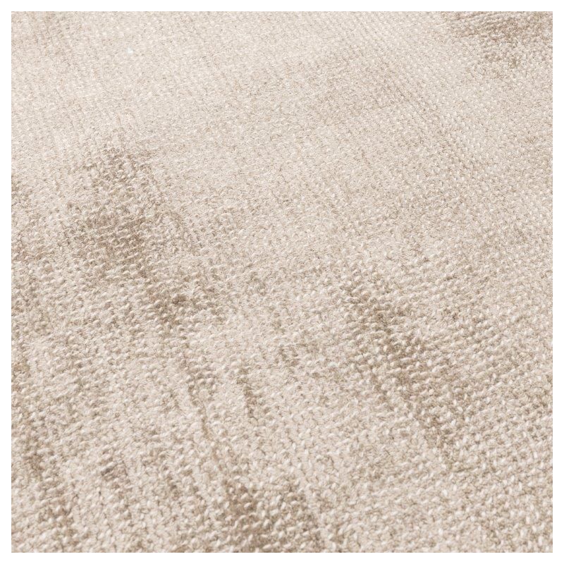 Tapis de salon tissé main en viscose Salta sable