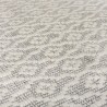 Tapis en laine naturelle tissé main Dream gris et ivoire zoom