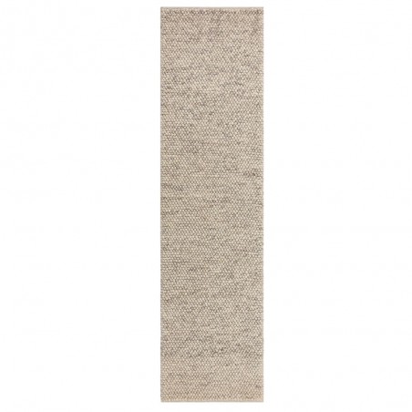 Tapis original Minerals en laine effet bulles Beige Gris Clair couloir Tapis original Minerals en laine effet bulles Beige Gris Clair couloir