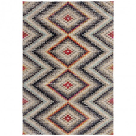 Tapis extérieur géométrique multicolore Frances Tapis extérieur géométrique multicolore Frances