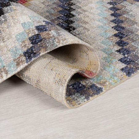 Tapis extérieur géométrique multicolore Frances dos Tapis extérieur géométrique multicolore Frances dos