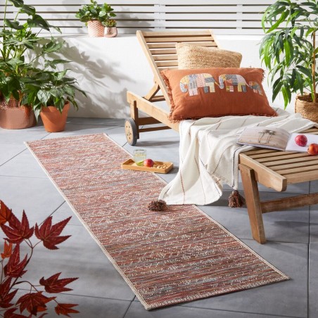 Tapis exterieur LARINO Terracotta couloir Tapis exterieur LARINO Terracotta couloir