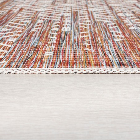 Tapis exterieur LARINO Terracotta cote Tapis exterieur LARINO Terracotta cote