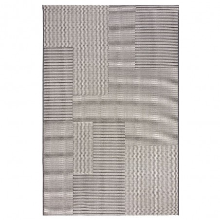 Tapis exterieur SORRENTO Noir gris blanc Tapis exterieur SORRENTO Noir gris blanc
