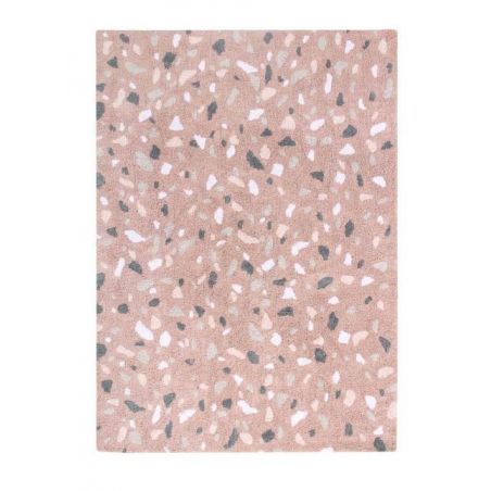 Tapis Coton Lavable en Machine Terrazzo QuArtz Tapis Coton Lavable en Machine Terrazzo QuArtz
