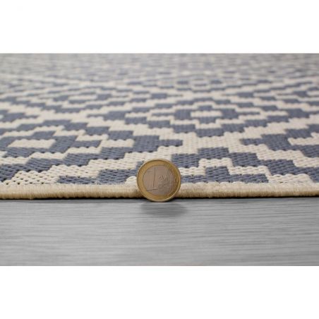 Tapis d'extérieur rectangulaire Moretti Beige et gris Tapis d'extérieur rectangulaire Moretti Beige et gris