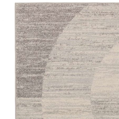Tapis moderne art deco en polypropylène Junin nuances de gris Tapis moderne art deco en polypropylène Junin nuances de gris