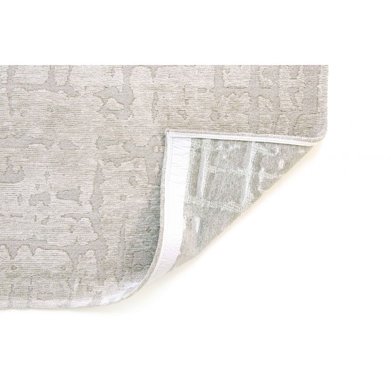 Tapis de bureau moderne en polyester Baobab beige