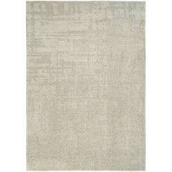 Tapis de bureau moderne en polyester Baobab beige