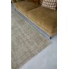 Tapis de bureau moderne en polyester Baobab beige