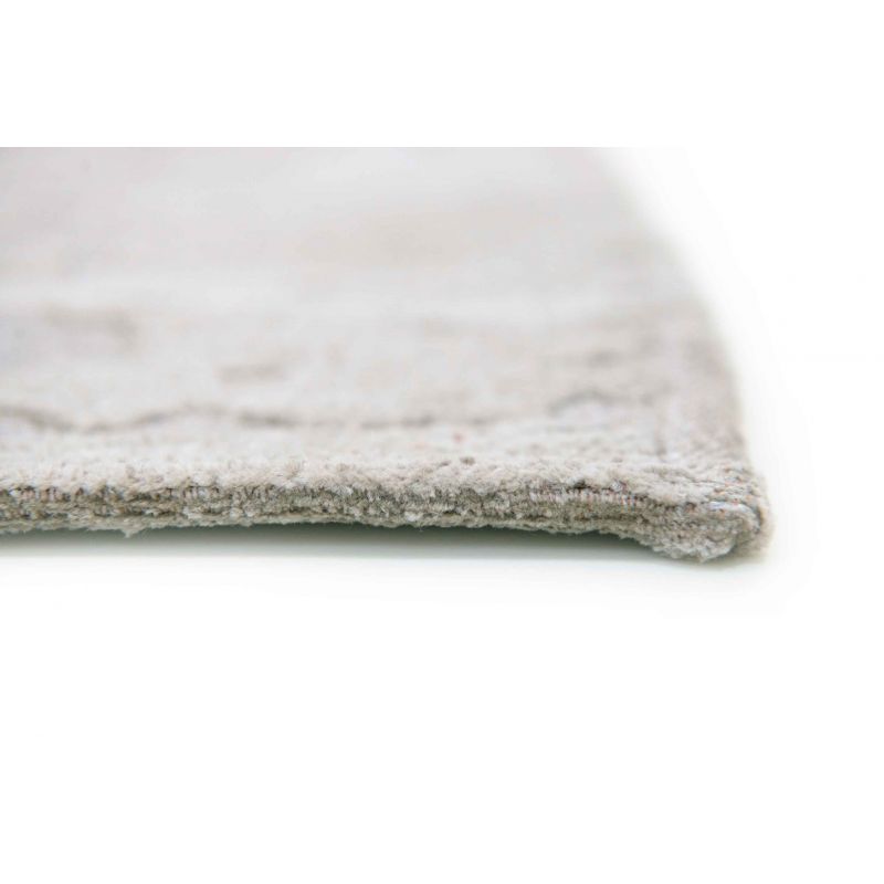 Tapis de bureau moderne en polyester Baobab beige