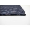 Tapis moderne de salon en polyester Trammel Oppian noir
