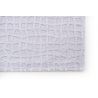 Tapis moderne haut de gamme en polyester Trammel Willow White coin