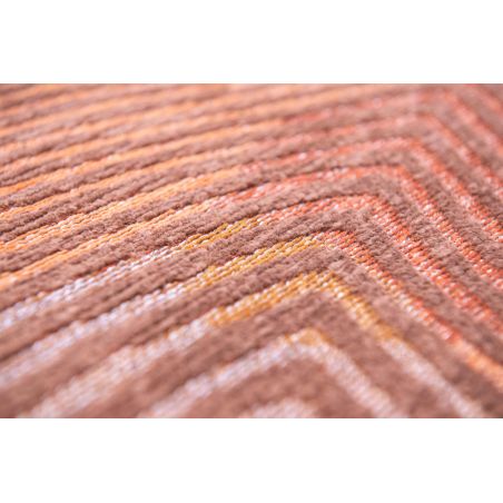 Tapis de salon abstrait en polyester Coral rose corail Tapis de salon abstrait en polyester Coral rose corail
