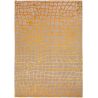 Tapis de bureau design en polyester Dedalo Yellow