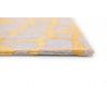 Tapis de bureau design en polyester Dedalo Yellow