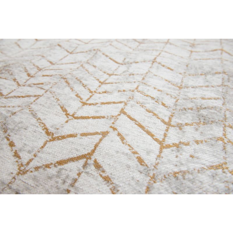 Tapis de Salon Moderne Jacob's Ladder central jaune