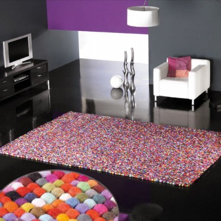 Tapis Design Balls par Carving