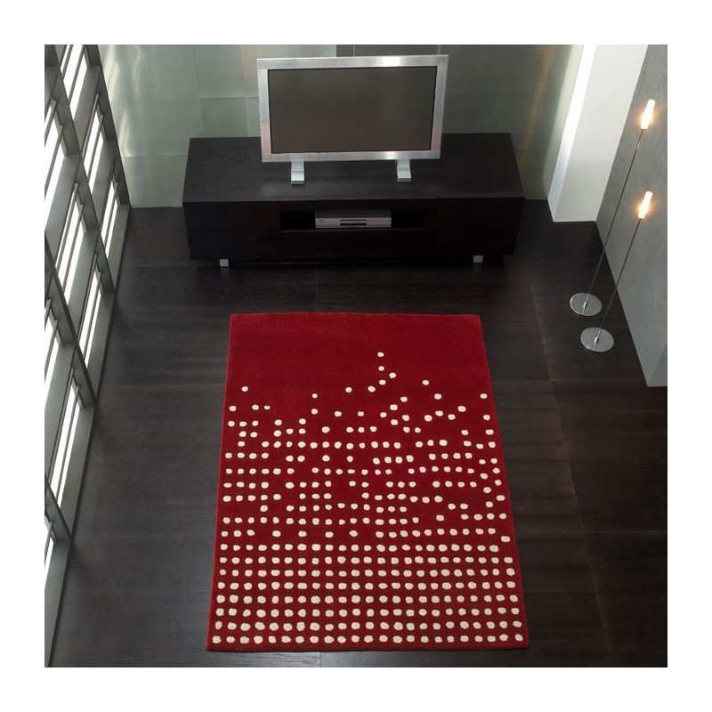Tapis en Laine Pompons Cascata par Carving
