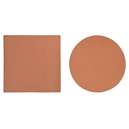 Tapis d'Extérieur Tatami Terracotta rond carré Tapis d'Extérieur Tatami Terracotta rond carré