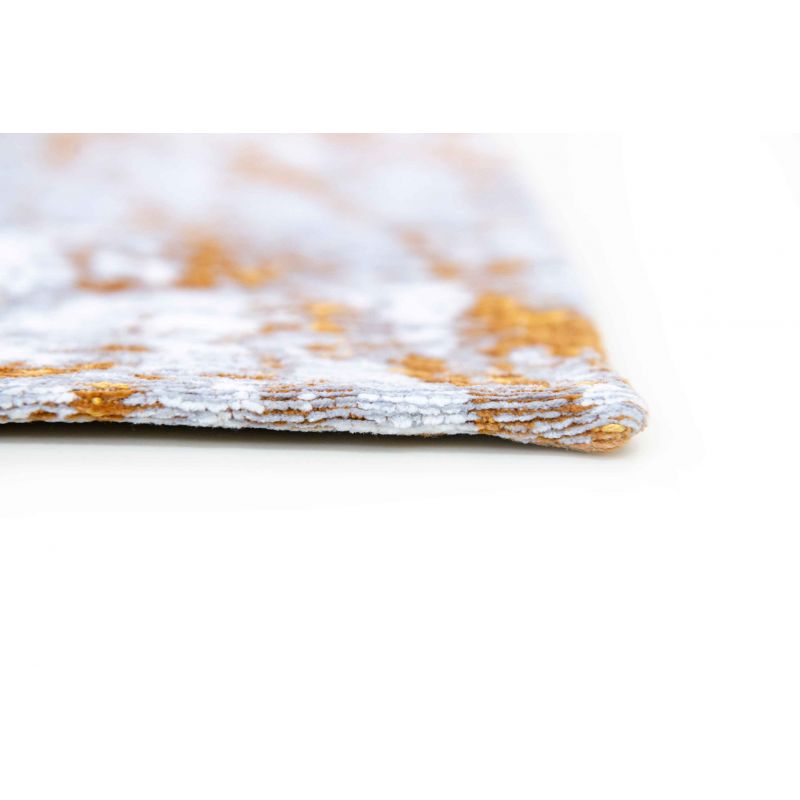 Tapis de Salon Design tissé plat Stella Astro Gold epaisseur