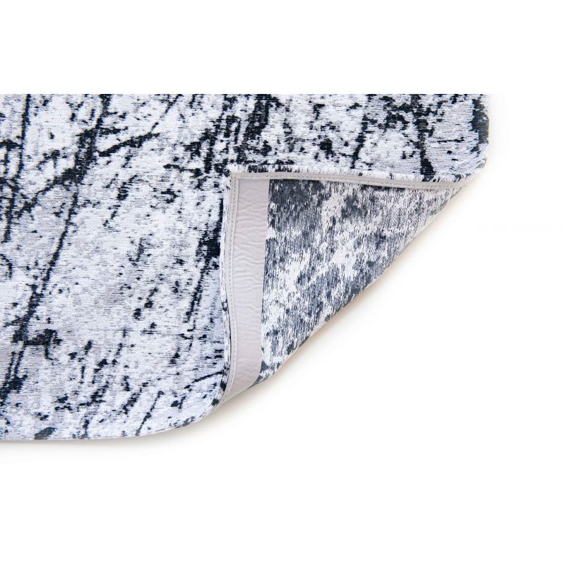 Tapis de Salon Design tissé plat Stella Cosmic Blanc dos latex naturel