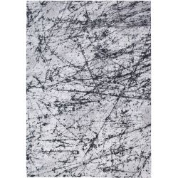Tapis de Salon Design tissé plat Stella Cosmic Blanc