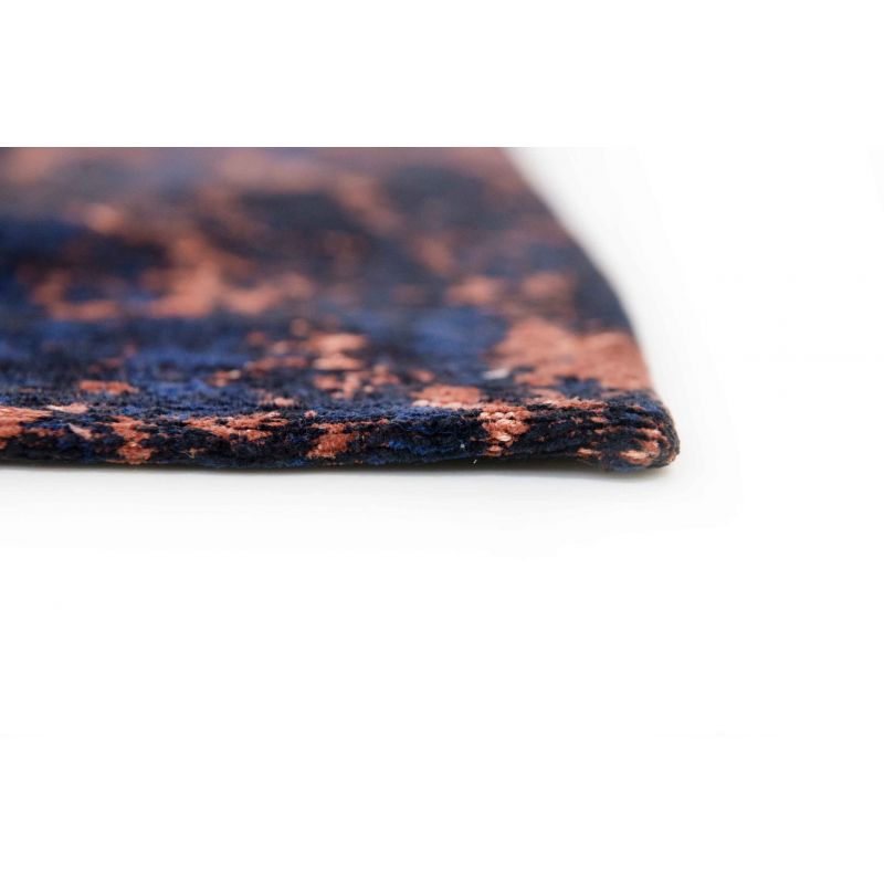 Tapis de Salon Moderne tissé plat Stella Bleu Stars epaisseur