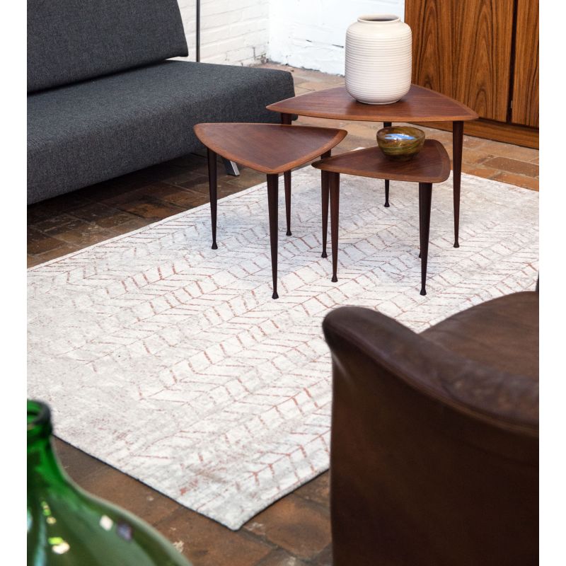 Tapis de Salon Moderne Jacob's Ladder Coppertone
