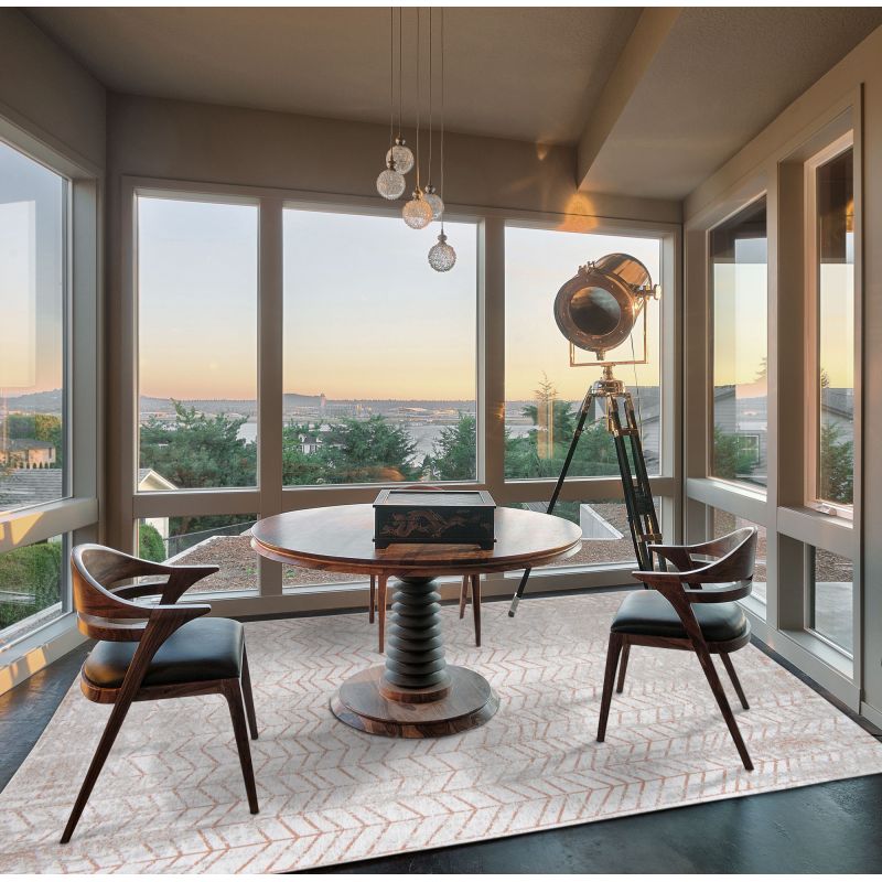 Tapis de Salon Moderne Jacob's Ladder Coppertone salla à manger