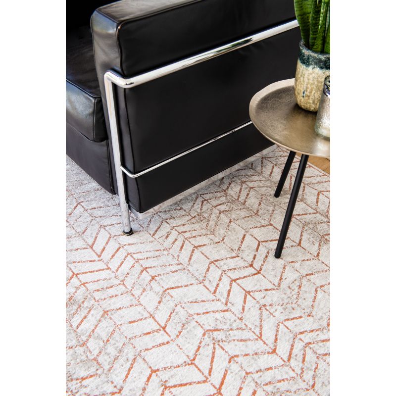 Tapis de Salon Moderne Jacob's Ladder Coppertone bureau