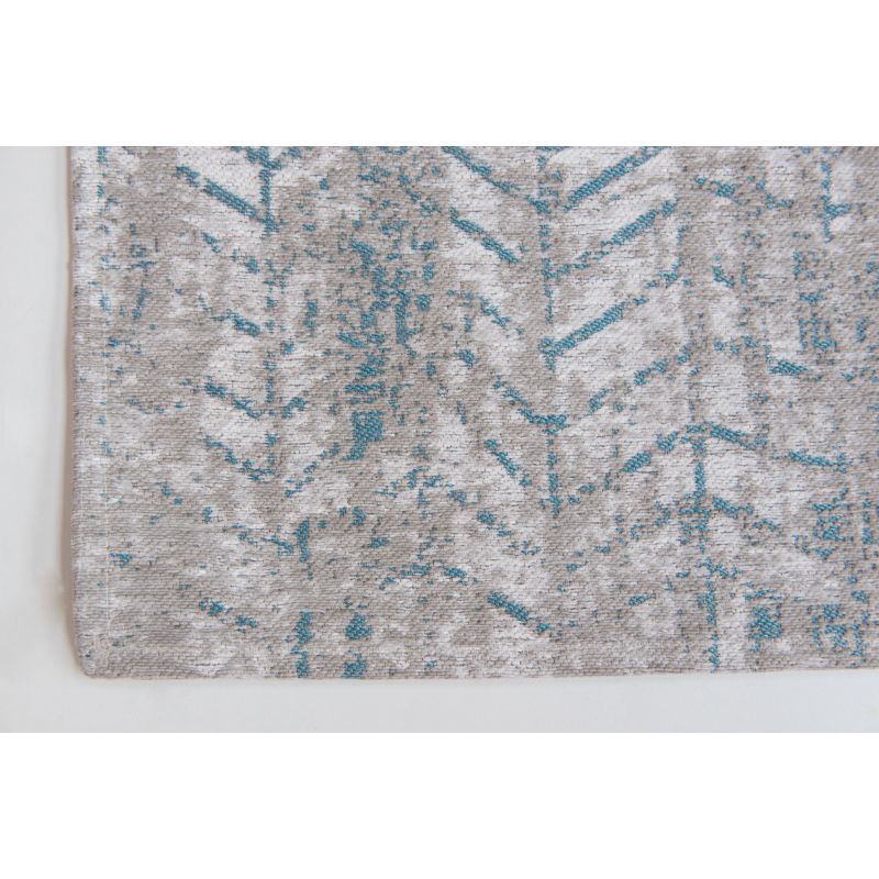 Tapis de Salon Moderne Jacob's Ladder Bleu et beige coin