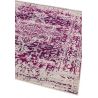 Tapis de salon Antique en polypropylène fuchsia et gris