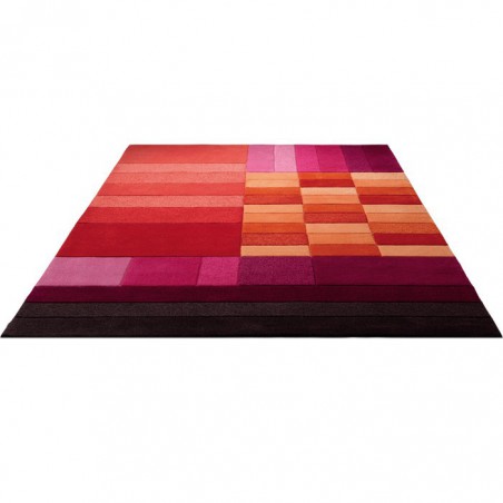 Tapis Various Box Rouge par Esprit Home Tapis Various Box Rouge par Esprit Home