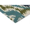 Tapis outdoor en polypropylène Ixora émeraude 