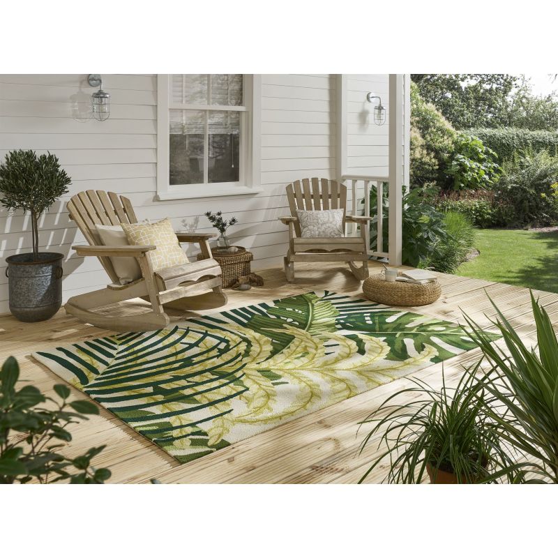 Tapis outdoor en polypropylène Manila Artichoke