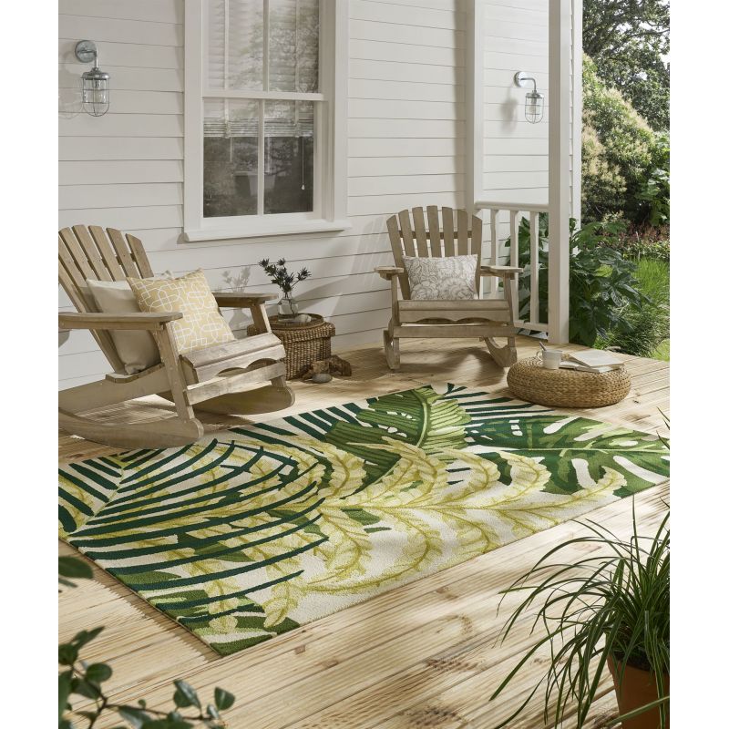 Tapis outdoor en polypropylène Manila Artichoke