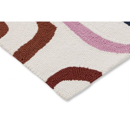 Tapis indoor-outdoor en polypropylène Origami Synchronic brazilian rosewood Tapis indoor-outdoor en polypropylène Origami Synchronic brazilian rosewood