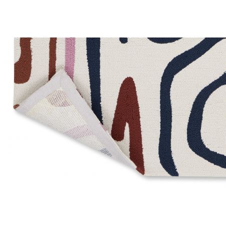 Tapis indoor-outdoor en polypropylène Origami Synchronic brazilian rosewood Tapis indoor-outdoor en polypropylène Origami Synchronic brazilian rosewood