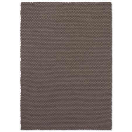 Tapis outdoor 100% PET recyclé Lace taupe