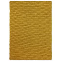 Tapis d'extérieur 100% PET recyclé Lace moutarde