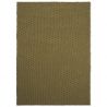 Tapis indoor/outdoor 100% PET recyclé Lace vert pin et vert thym