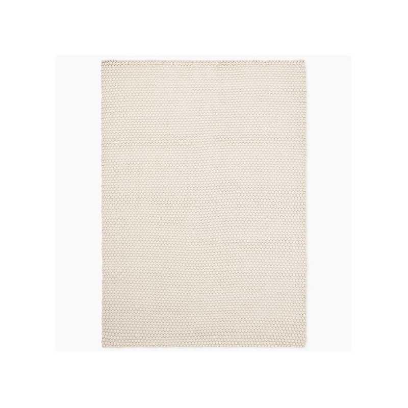 Tapis d'extérieur 100% PET recyclé Lace sable blanc - BRINK & CAMPMAN