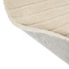 Tapis de salon prestige rond en laine Folia Stone Wedgwood dos