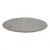 Tapis de salon prestige rond en laine Folia Gris Wedgwood CARPET