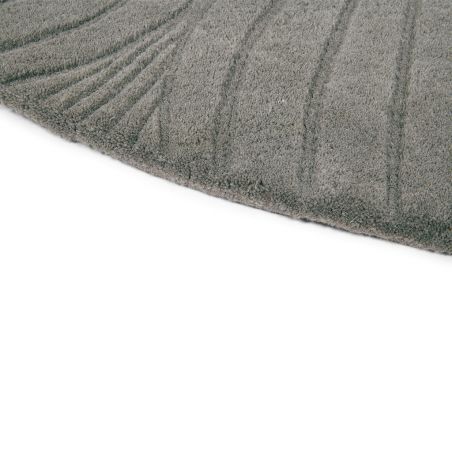 Tapis rond en laine ivoire WW Folia Round Stone par Wedgwood - Inspiration  Luxe