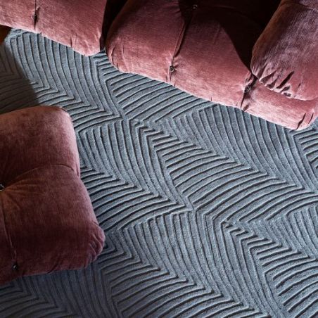 Tapis de salon prestige en laine Folia 2.0 Gris Wedgwood salon Tapis de salon prestige en laine Folia 2.0 Gris Wedgwood salon